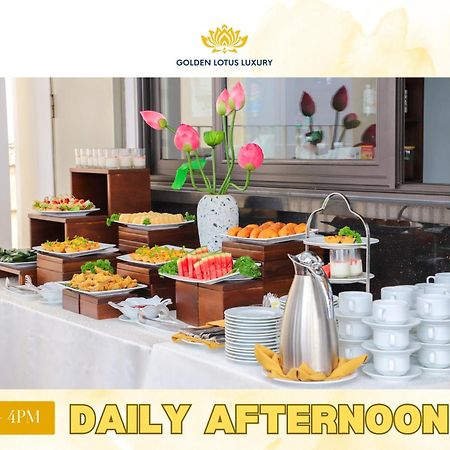 Golden Lotus Luxury Hotel Danang - Complimentary Daily Afternoon Tea Eksteriør bilde