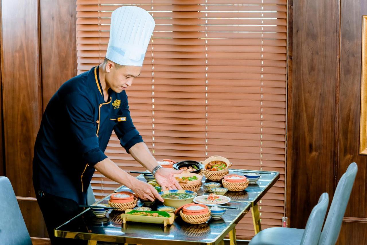 Golden Lotus Luxury Hotel Danang - Complimentary Daily Afternoon Tea Eksteriør bilde