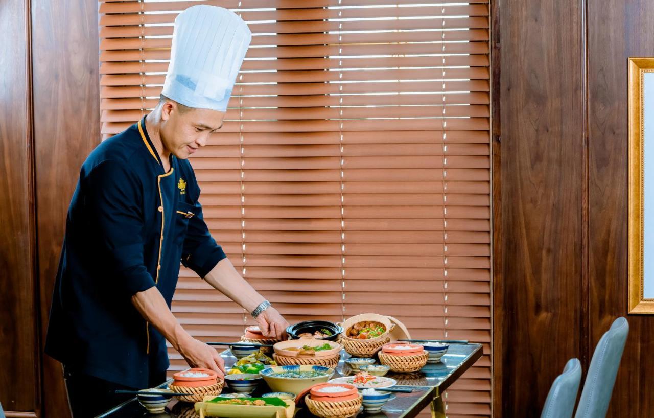 Golden Lotus Luxury Hotel Danang - Complimentary Daily Afternoon Tea Eksteriør bilde