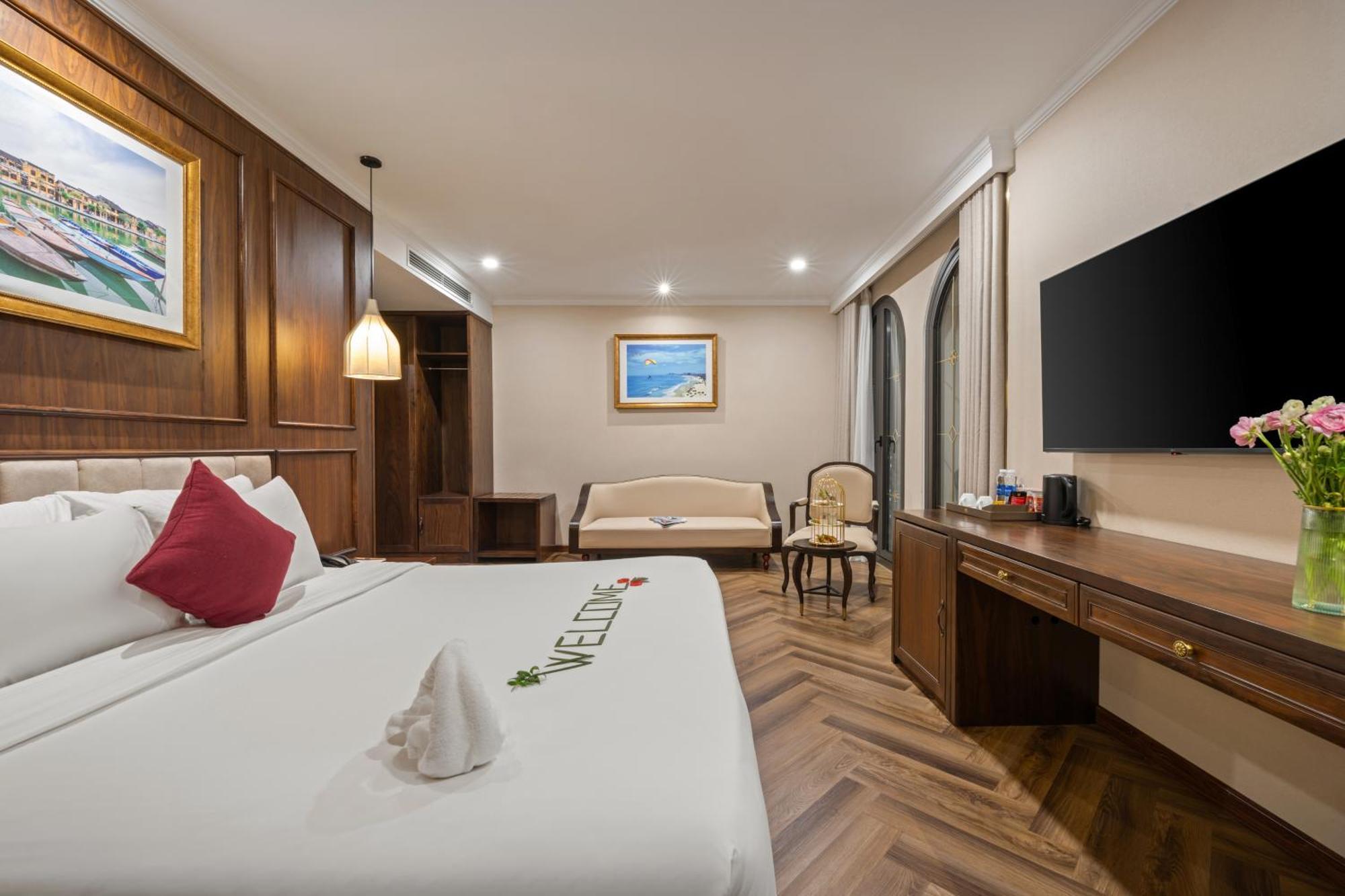 Golden Lotus Luxury Hotel Danang - Complimentary Daily Afternoon Tea Eksteriør bilde