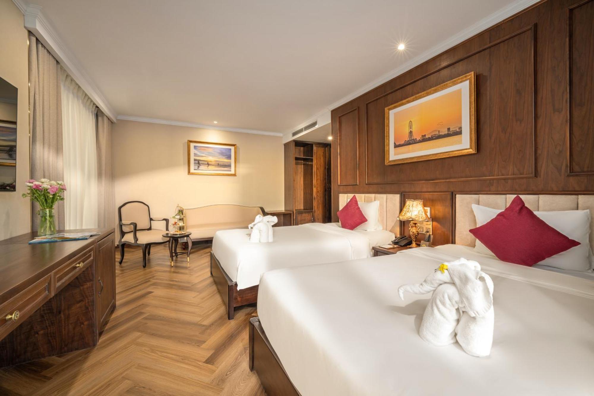 Golden Lotus Luxury Hotel Danang - Complimentary Daily Afternoon Tea Eksteriør bilde