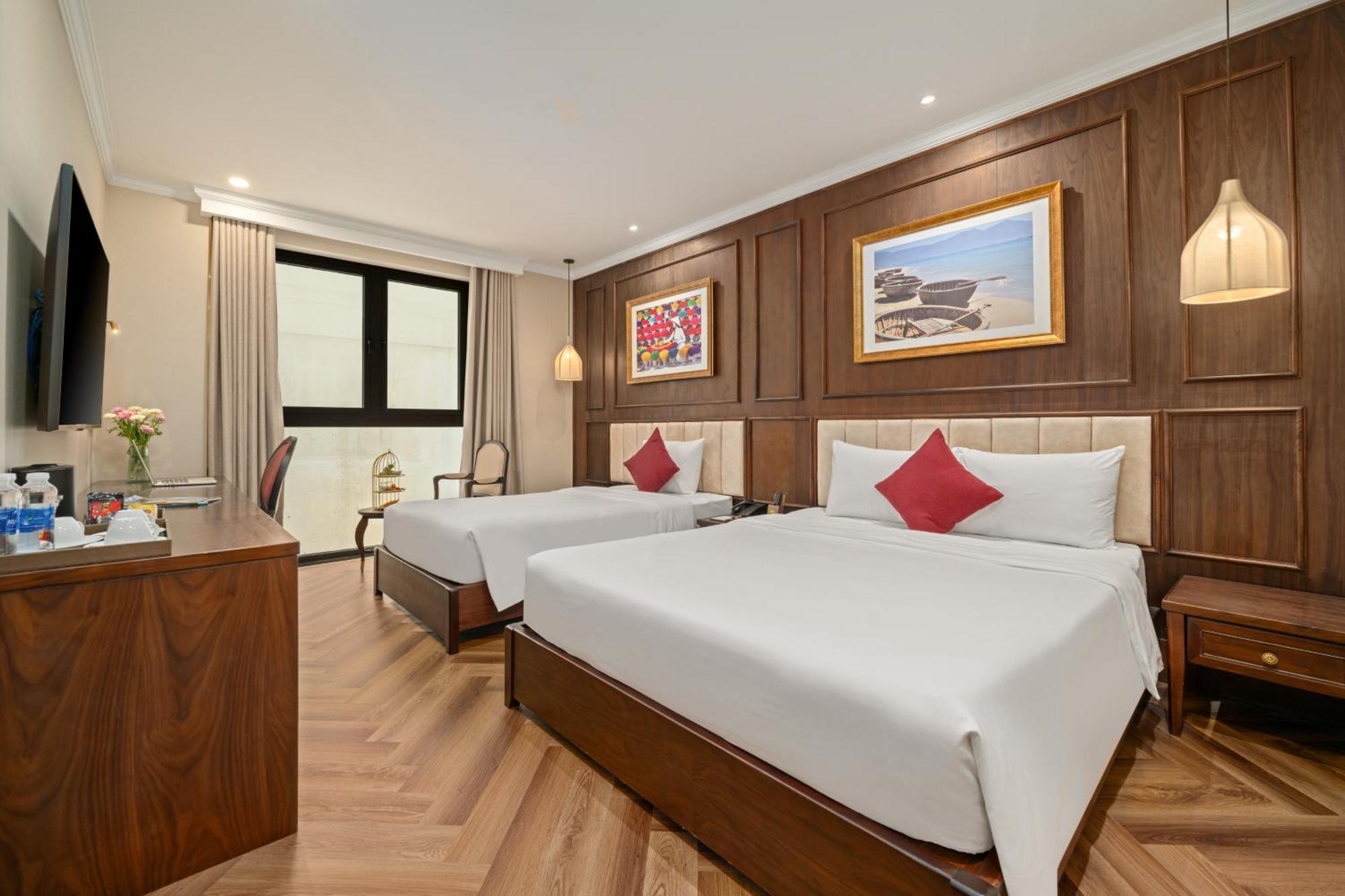 Golden Lotus Luxury Hotel Danang - Complimentary Daily Afternoon Tea Eksteriør bilde
