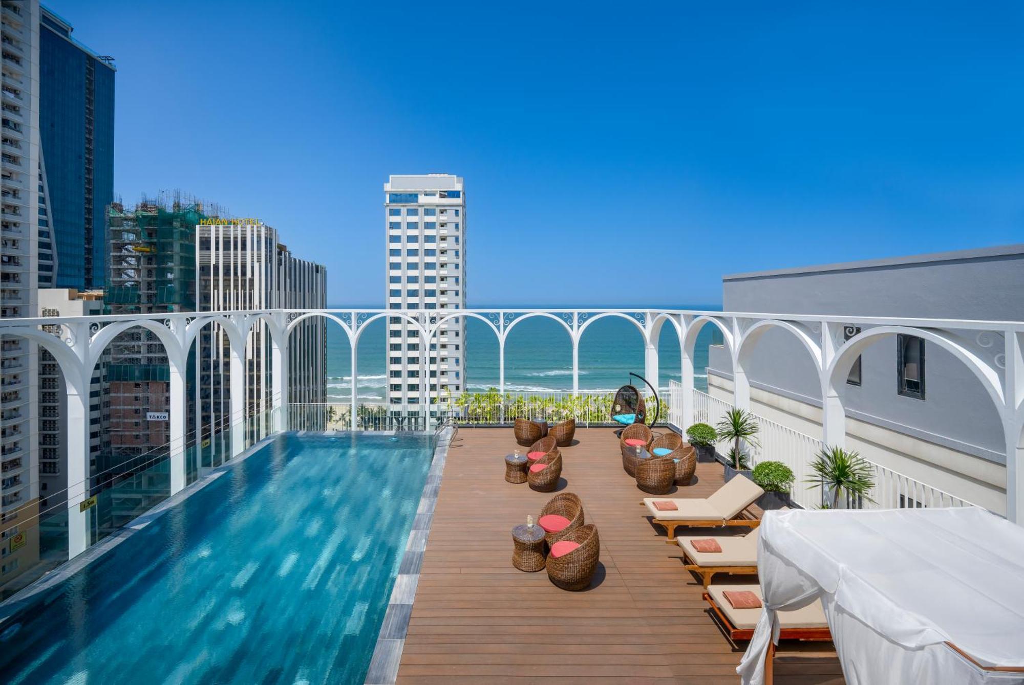 Golden Lotus Luxury Hotel Danang - Complimentary Daily Afternoon Tea Eksteriør bilde