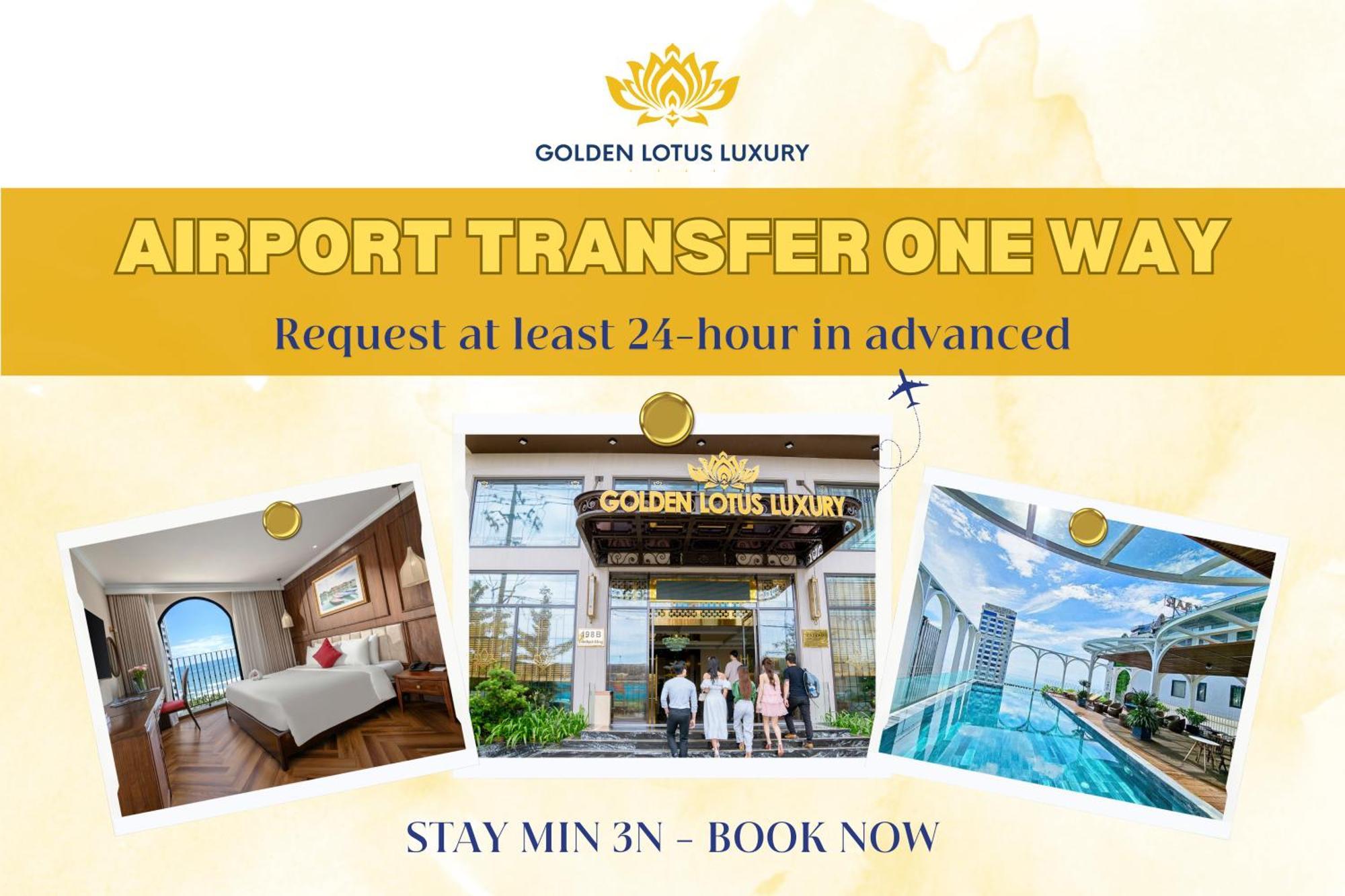Golden Lotus Luxury Hotel Danang - Complimentary Daily Afternoon Tea Eksteriør bilde